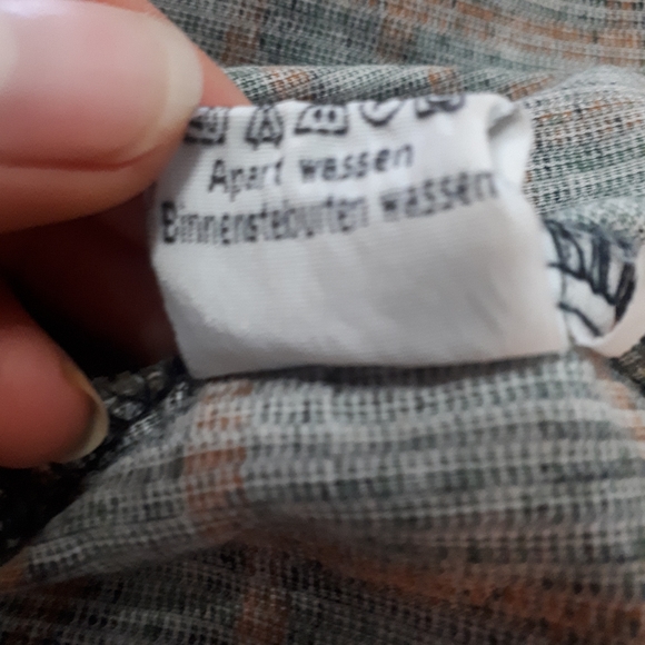 Green and orange corduroy shacket - Picture 9 of 10